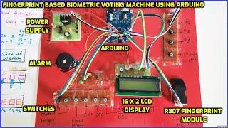 Biometric Electronic Voting Machine Using Fingerprint Sensor and Arduino