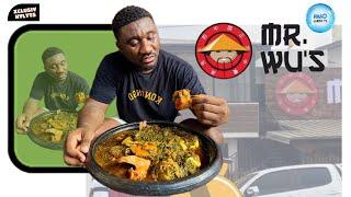 EXCLUSIVE Interview with NOMAD WILLIAMS at MR WU’S Dansoman BRANCH OPENING || FOOD