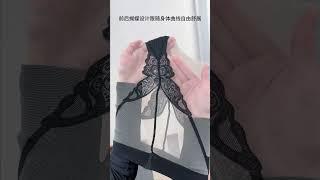 Ultra sheer butterfly back pantyhose— for endlessly long, stunning legs #stockings #fashion #heels