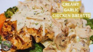 Creamy Garlic Chicken Breast Recipe| Creamy Garlic Chicken Easy Recipe