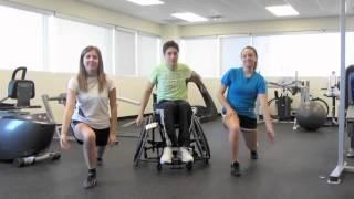 Beginner exercise video for kids, adults, and people with disabilities (PART 1)