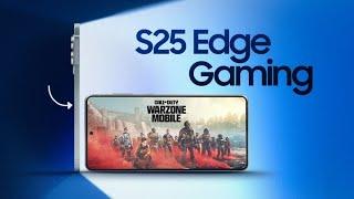 Samsung S25 Edge Gaming & Speaker TEST!