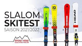 SKITEST SlalomCarver 2021/22 | HEAD WCR e-SL, Atomic Redster S9, Völkl Racetiger SL, Elan Ace SLX