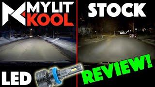 MYLITKOOL H11 LED Headlight Review // Much Better Than Expected!