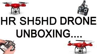 HR SH5HD Drone Unboxing....