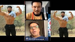 Yatinder singh or jeet selal live reacting to amit panghal for natural bodybuilding