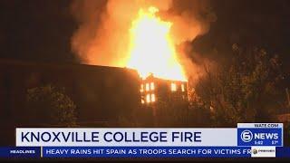 Knoxville College fire