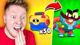 Я Открыл 50 МЕГАЯЩИКОВ и МНЕ ВЫПАЛ НОВЫЙ БРАВЛЕР в BRAWL STARS