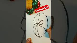 Spider-Man Drawing In 15 Seconds #shorts #art #spiderman #drawing #viral #youtube #youtubeshorts