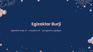 Egizaklar burji egalarining harakterlari qanday?