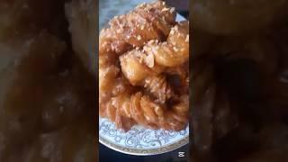 Ramadan kareem #sweetfoods #sweetness #cooking #cook #chakchak #чакчак #youtube #shapes #shorts