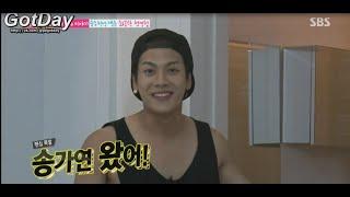 Jackson Wang Roommate 2 (funny moments) part 1 RUSSIAN SUB