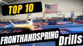  TOP 10 VAULT DRILLS | FRONT HANDSPRING 