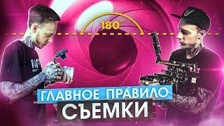 НЕ НАРУШАЙ ЭТО ПРАВИЛО! Самая СТРАШНАЯ ошибка при съемке ВИДЕО | Операторская ось. Правило 180