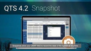 [QTS 4.2] Easily create and revert Snapshots on QNAP NAS