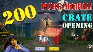 200 PUBG Mobile Crates opening | Master Blaster of PUBG