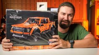 РАСПАКОВКА КИТАЙСКОГО РАПТОРА! СКОРО ОБЗОР! Китайская копия Lego Technic Ford F-150 Raptor!