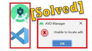 flutter unable to locate adb message in android studio [SOLVED]