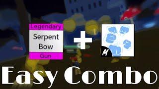 [Serpent Bow+Superhuman Combo] | Blox fruits Update 17.2