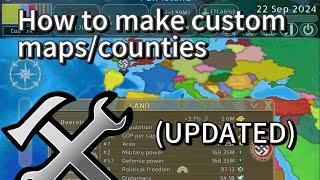 How to make Custom Maps/Countries in Dummynation. (UPDATED)