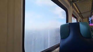 LIRR customers fed up with damaged windows causing limited visibility