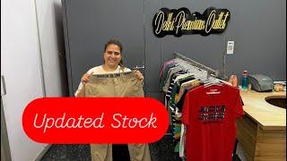 Cargo Joggers and T-shirts- Updated Stock for Today @DelhiPremiumOutlet