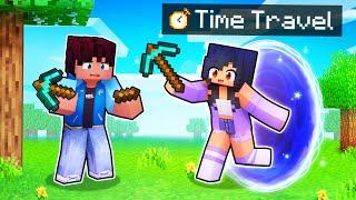 Using TIME TRAVEL To Help My Friends In Minecraft!