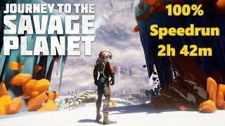 Journey to the Savage Planet 100% speedrun 2:42:23