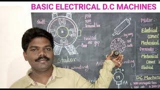 Basic Electrical DC Machines in Tamil