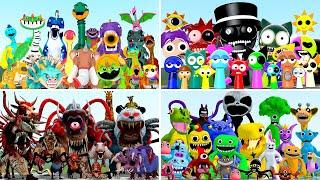 WHICH FAMILY IS STRONGER? from NEW DINO TOY POPPY PLAYTIME 4 vs ZOOCHOSIS vs SPRUNKI in Garry's Mod!
