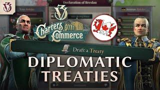 Charters of Commerce, a tutorial tour of… Diplomatic Treaties | Victoria 3