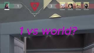 1 vs world? absolute #absolute #vpotoke #valorant #fragmovie #cybersport