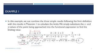 Higher Mathematics II - Lecture 2 - Limits and Continuity in Hihger Dimensions