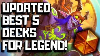 Best Decks For Easy Legend In Hearthstone For December! Updated!