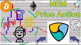 NEM (XEM/BTC) + BTC/ETH/LTC Technical Analysis!