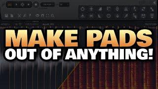 FL Studio - How To Turn Any Sound Into a Pad