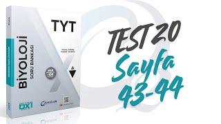 Test 20 Nükleik Asitler ve ATP | Oxi Serisi Biyoloji | #OksijenYayınları