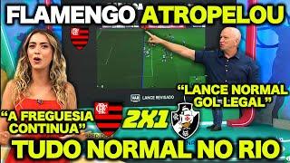 IMPRENSA ESPORTIVA FICA ENCANTADA com o FLAMENGO de FILIPE LUÍS ! "O FLAMENGO ESCULACHOU O VASCO !"