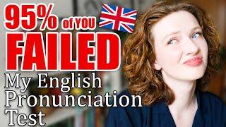 How good is YOUR English pronunciation? (5% PASS THIS TEST)