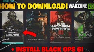 HOW TO DOWNLOAD WARZONE FOR FREE!