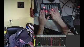 Using Akai APC mini as a sequencer using the megababy plugin in Reaper