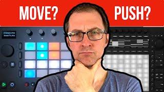 ABLETON MOVE im Vergleich zu Push 3 und  Note