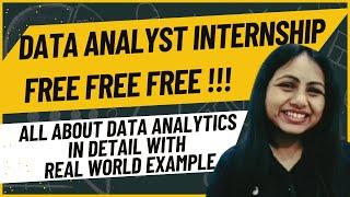 What is Data Analyst ? Free Internship at @KultureHire