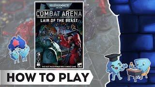 Combat Arena: Lair of the Beast - How to Play Board Game with Stella and Tarrant