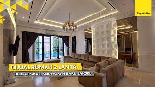 Dijual Rumah 2 Lantai di Jl. Cipaku I, Kebayoran Baru, Jakarta Selatan