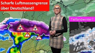 Wetterwarnung: Schnee, Eisregen und Sturm! Wo legt Unwetter aufgrund von Glätte Deutschland lahm?