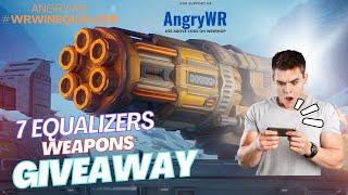 Win 7 Equalizers Titan Weapons in War Robots – Enter Now! #WRWinEqualizer @angrywr