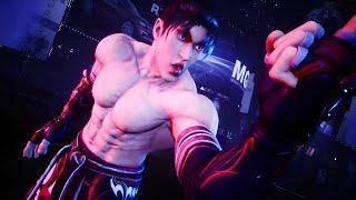 Jin Kazama Using All Rage Art (Male Version) | Tekken 8 | DenZH