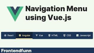 vue animation - navbar component