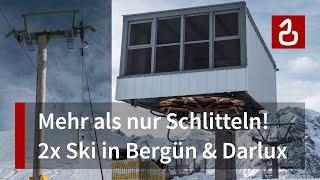 Bergün - Skigebiete Zinols & Piz Darlux | NostalSki vor Traumkulisse im Albulatal - Parc Ela